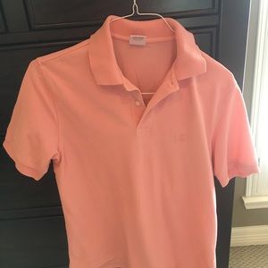 Pink Brooks Brothers polo